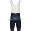 Completo Maglia + Pantaloncino con bretelle 2023 INEOS Grenadiers Manica Corta Arancio Blu Scuro